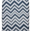 Ironing Board Cover and Pad (Blue Chevron), 100% Cotton with