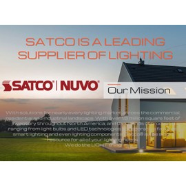 Satco S3862 Medium Light Bulb in Chrome finish, 4.38 inches