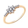 Old English Jewellers 9ct Yellow Gold on Silver Sparkling CZ