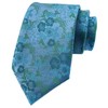 Secdtie Corbata de seda para hombre, diseño floral de lujo,