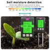 QUMOX 6-in-1 Soil Tester Meter with Rotatable Screen – Measures
