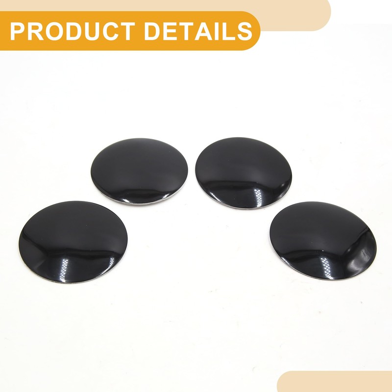 Partuto 4 Pcs 56mm Universal Car Wheel Hub Center Cap