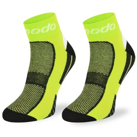 SKIETY Quick-Drying Thermoactive Cycling Socks STB DryTex - Hiking Socks - Comfortable Cycling Socks - Made In EU - Thermoactive Mountain Socks, Yellow / Black