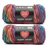 Red Heart Super Saver Bitty Stripes Crayon Box Yarn -