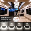 Obeaming RV Puck Light with Dimmer Switch, 3 Inch 12