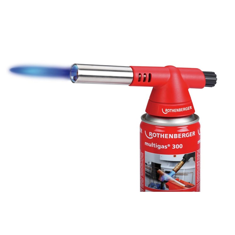 ROTHENBERGER Rofire Set of 4 with Multigas 300, 7/16 Inch