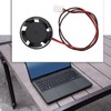 Micro Traders 4pcs Mini 2510 Brushless Cooling Fan 9V-14.4V Round