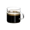 QWORK Double Spouts Espresso Shot Glass Cup Without Scale, 2
