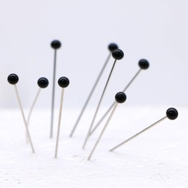Sewing Pins for Fabric, 500Pcs 1.5 Inch Straight Pins Ball Glass Head Pins, Quilting Pins for Dressmaker, Jewelry DIY Decoration, Craft and Sewing Project by Sunenlyst