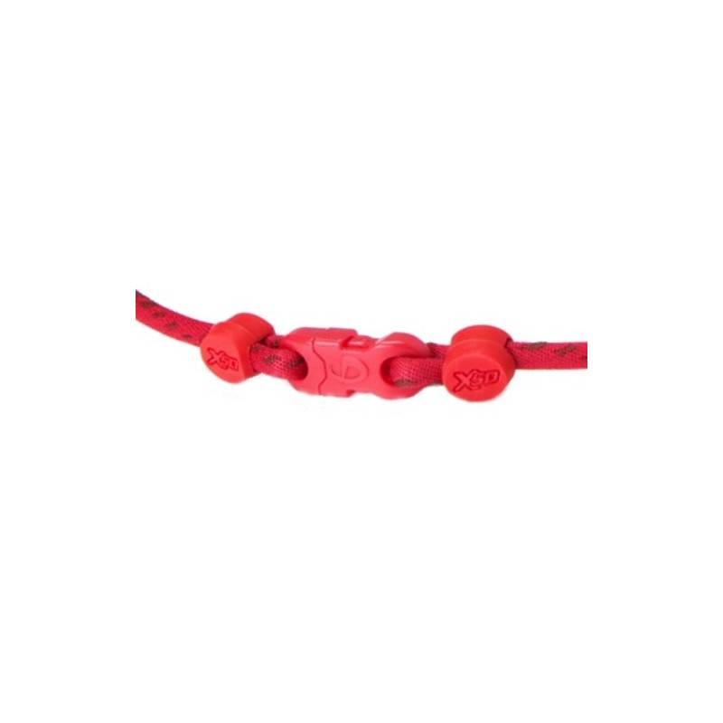 Phiten Rakuwa X50 Necklace, Slim Type, Red, 15.7 inches (40