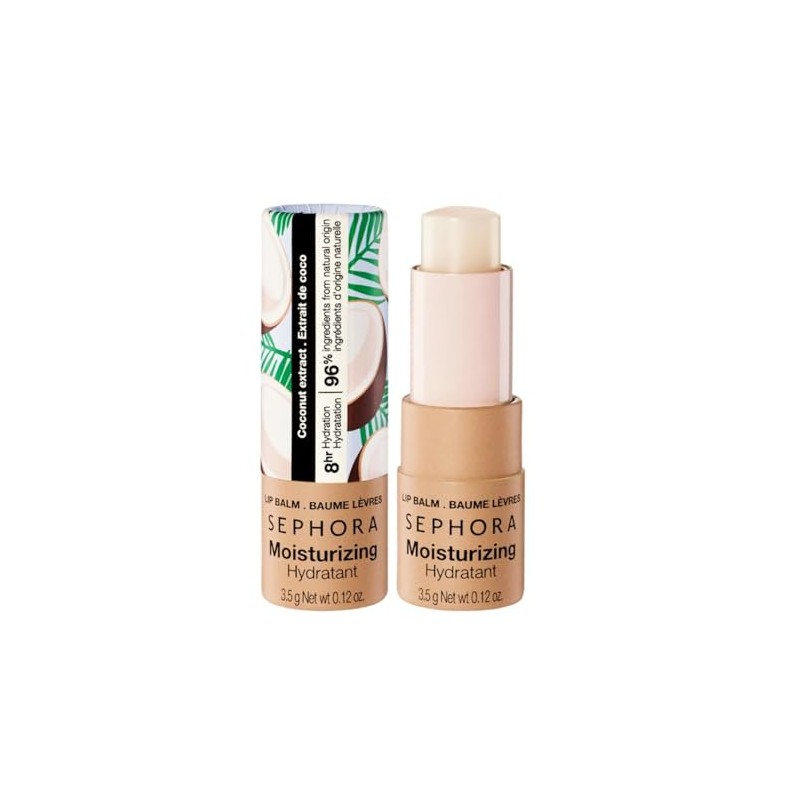 SEPHORA Bálsamo Labial Hidratante De Coco Favorites, Hidratación 8 H