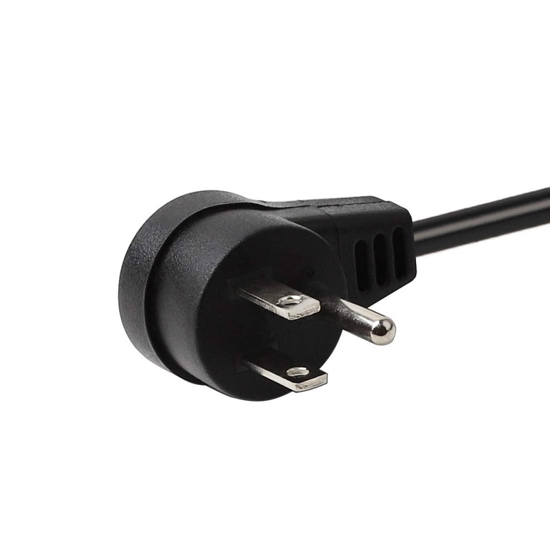 Right Angle (Down Angle) 15 Amp to 20 Amp Plug