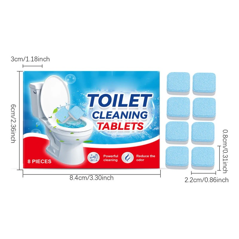 Tabletas Efervescentes Desincrustantes O Toilet For Powerful