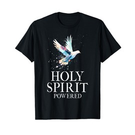 Christian White Dove Bird Watercolour Holy Spirit T-Shirt