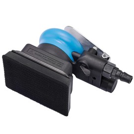 Pronese Air Orbital Sander, Non-Dust Absorbing Orbital Sander, Air Pressure Polisher, Low Noise, Low Vibration, Velcro Pads, 3.0 x 3.9 inches (75 x 100 mm), For Polishing Use, Low Center of Gravity Type