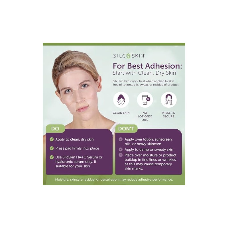 Silc Skin Almohadilla de escote para ayudar con las arrugas