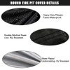Iptienda Fire Pit Cover, Firepit Covers Waterproof Round Fireplace Cover