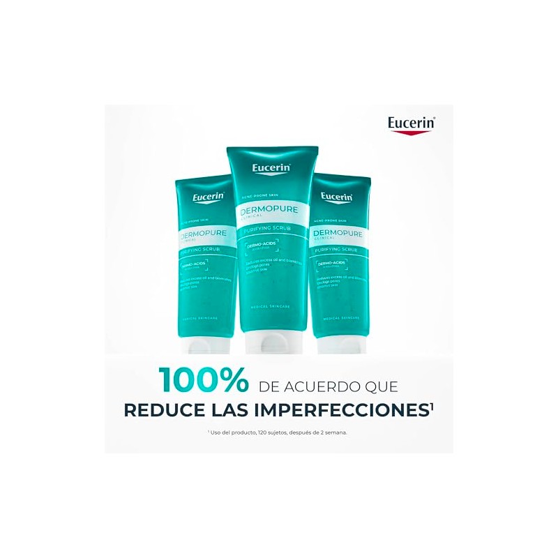 Eucerin Exfoliante Facial Piel Grasa Imperfecciones 100Ml