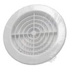 First Plast Mesh Round Hat encastr. with Fly Screen D.125