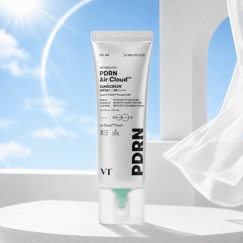 VT PDRN Air Cloud Sunscreen 50ml Light and moist weightless