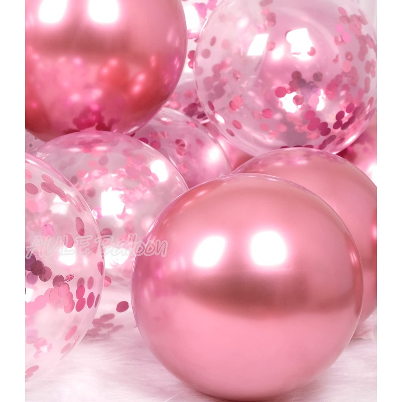 AULE Balloons Pink Metallic: