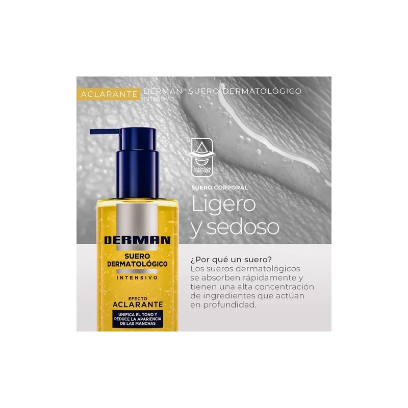 Derman Suero Dermatológico Intensivo Aclarante 320ml