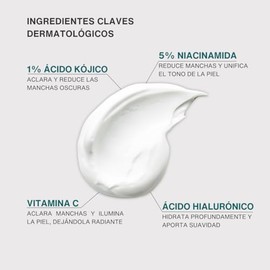 Crema Triple Despigmentante Ácido Kójico + Niacinamida y Vitamina C | Poderosa Crema Aclarante Blanqueadora de Piel | 30ml