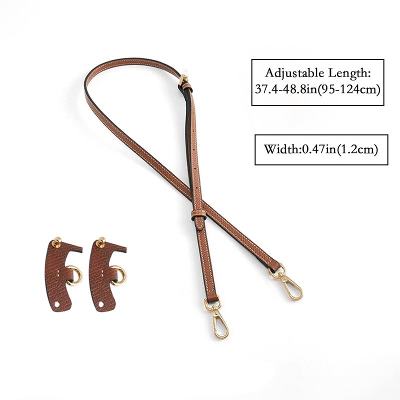 jiesinlov jiesinlov Leather Bag Shoulder Strap Compatible with Mini Pouch,Purse