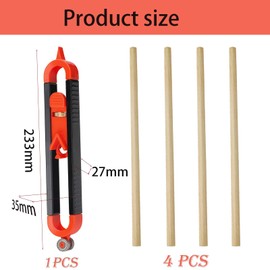5Pcs Scribe Tool Durable Adjustable Contour Gauge Multi Functional Easy to Use Scribing Tool with Lock for Pencil Scribing Tool for Woodworking Profile Marking Tool for Floor Carpet Tile Laying
