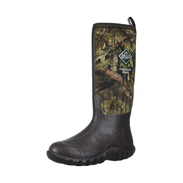 Muck Boot Men's Fieldblazer Classic Industrial Boot, Brown/Mossy Oak Country,