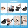 Dog Bathing Tether with Suction Cup Dog Bathing Tether with