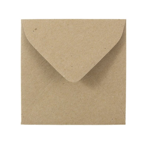 JAM PAPER 3 1/8 x 3 1/8 Square Recycled Invitation