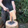 Wood Splitter Large | L Splitting Wedge Splitter Grinding Wood