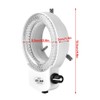 Dpofirs 140 Pieces LED Ring Light Lamp for Stereo Microscope,