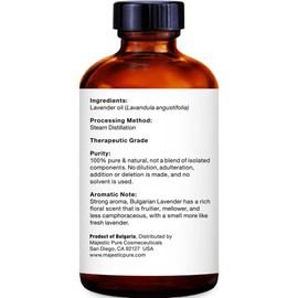 프록시 미국직구 Majestic Pure 마제스틱퓨어 라벤더 에센셜 오일 30ml Majestic Pure Lavender Essential Oil 30ml - Direct Import from the USA
