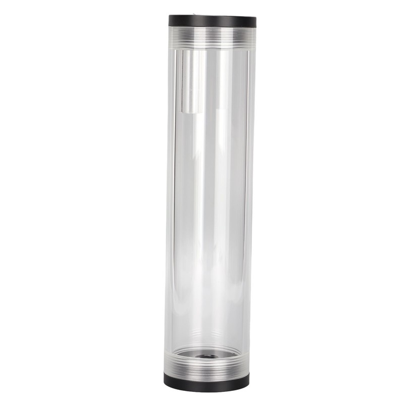 Water Cooling Reservoir 210mm/8.3in Length Acrylic Plastic Material 3 Holes