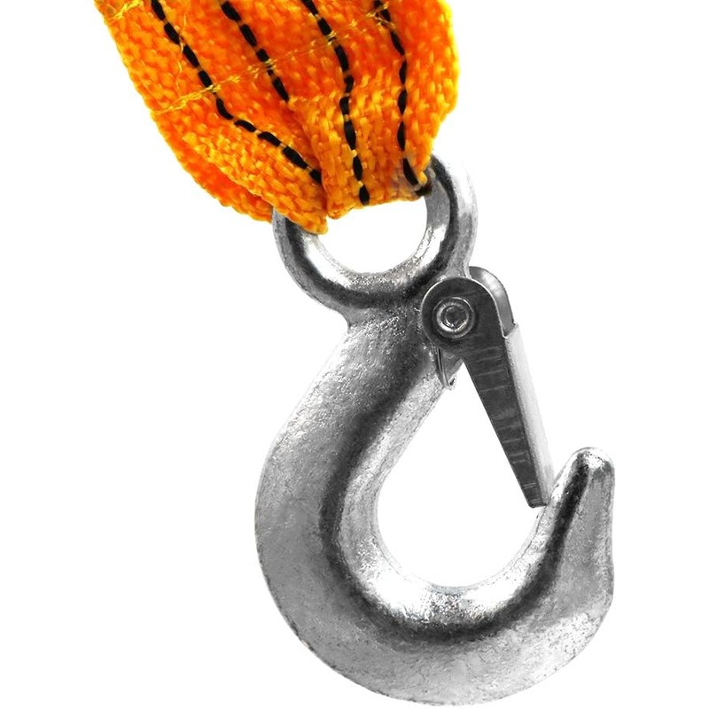 YSY 1Set 51005A Heavy Duty Tow Strap with Safety Hooks