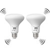 KOOYWAN BR30 LED Bulb with Motion Sensor Warm White 9