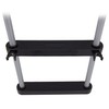 RecPro Marine Pontoon Boat 4 Step Folding Boarding Ladder AL-B4
