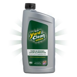 Urine OFF Yard Clean Green Yard and Kennel Odor Eliminator | Cat & Dog Odor Eliminator | Earth Friendly (32 oz)