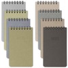 ZICOTO Aesthetic Pocket Notebooks Set Of 8 - Small 3x5