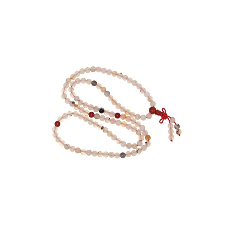 Jeannieparnell 250 - Beautiful Elasticated 6mm Agate Gemstone Bead Prayer