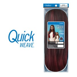 Outre Half Wig Quick Weave Neesha Soft Natural New Half Wig Cap NEESHA H306 (DR4/GDNHNME)