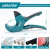Libraton PVC Pipe Cutter 2-1/2", Large PVC Cutter, Improved Blade