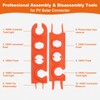 Upgrade 2 Piece Key Solar Wrench Tool, MC4 Solar Plug
