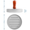 Browin 311412 Aluminium Press for Hamburgers and Veggiebrugers, Hamburger/Burger Press