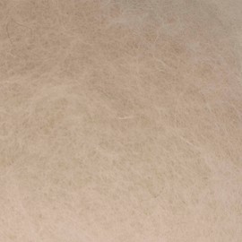 The Felt Box Carded Needle Felting Wool Maori DHG Natural Carded Batt with Coarse Short Fibres 100g -Sand