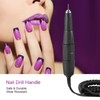Nail Drill Handle, 102L-2.35mm Electric Nail Polishing Machine Grinder Electric