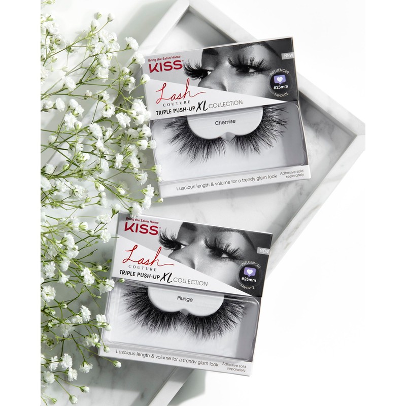 KISS Lash Couture Triple Push-up False Eyelashes, 'Halloween 02', Includes,
