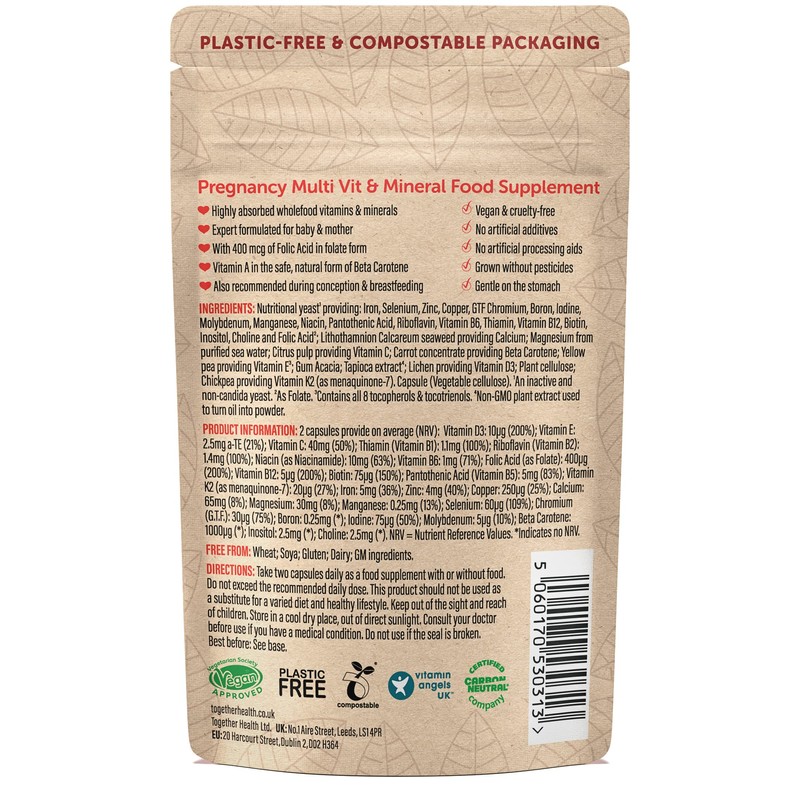 Together Pregnancy Multi Vitamin and Mineral C Together Health C